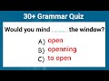 30+ English Grammar Test| Can You Score 31/31??? | Practice For Exams