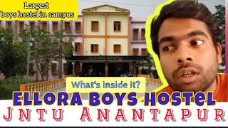 Inside Ellora Boys Hostel 👀 || JNTU ANANTAPUR Hostel Tour #jntuanantapur #hostellife