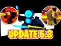 *NEW* SUPER BOX SIEGE DEFENSE UPDATE 5.3! (NEW BADGE & INSANE OP UNITS!? AND MORE! Roblox