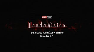 All WandaVision opening credits/intro (Episodes 1-7)