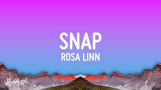 Rosa Linn - Snap (Lyrics) (Sped Up)