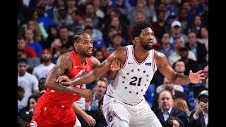 Joel Embiid Met Kawhi Leonard At The Rim With Nasty Rejection In Game 6