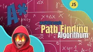 The A* (A Star) Path Finding Algorithm put me to the TEST! | Walkthrough Highlights | JS