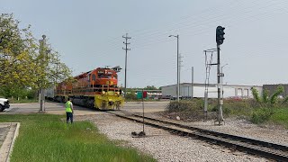 HESR 702~3484 \u0026 3390 southbound Genesee Yard Saginaw Mi