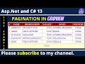 📄 Implement Custom Paging in ASP.NET GridView Using SQL Stored Procedure | Full Tutorial