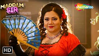 Helen बनकर Puspa Ji ने किया Bollywood Style में Dance || Best Of Maddam Sir | Bollywood Dance