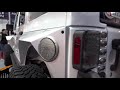 crazy top fire jeep wrangler at sema