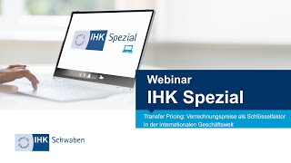 IHK Spezial Webinar: Transfer Pricing