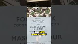 Dollar Tree NEW Coconut \u0026 Hibiscus Foot Mask: Ultimate TLC for Your Feet! #dollartree #beauty #new