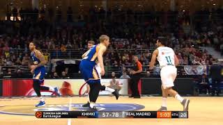 Khimki-Real Madrid 78-95. Rudy Fernandez 16 points (5/63p.)