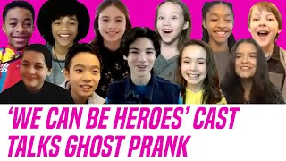 We Can Be Heroes Netflix Cast Talks Behind-the-Scenes Ghost PRANK