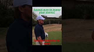 PGA Tour player explains how to lower your scores fast! #fypシ #golftips #golf