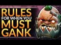 RULES to GANK like a PRO - Best Laning Tips You MUST ABUSE to Solo Carry | Dota 2 Lane Guide