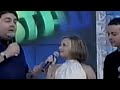 Trem da Alegria | (Vanessa) recebendo homenagem no Domingão com (Juninho Bill e Luciano) (2000)