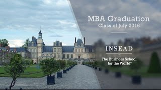 INSEAD MBA Graduation - Class of July 2016