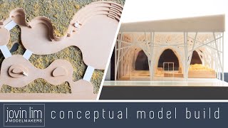 Conceptual Model Build - Laser Cutting + CNC Routing | Architectural Modelmaking