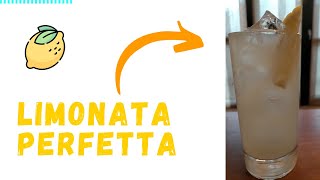 Come Preparare una LIMONATA Perfetta | Cocktail In Un Minuto | ANALCOLICO ITA 🍋