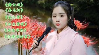 歌曲《红尘情歌》《记得咱的家》《女儿情》《套马杆》《舞女泪》