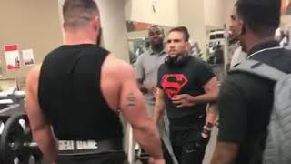 Fight at LA Fitness