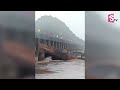 vijayawada prakasam barrage boat visuals heavy water flood vijayawada floods heavy rains in ap