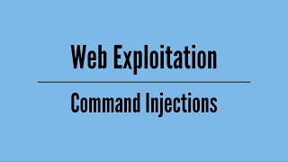 Command Injections