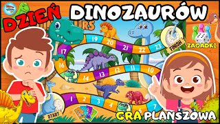 🎬🦕 Karolek i Dinozaury Bajka dla Dzieci 🎲 ZAGADKI 🌈