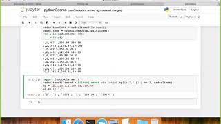 Revision of Python - Map Reduce APIs