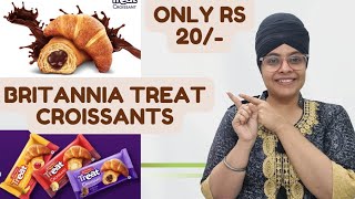 Croissants Only in 20/- | Britannia Treat Croissant | Review