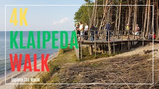 【4K】 Lithuania Klaipeda Walk - Olando kepurė | Dutchman's Cap and Beach