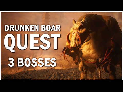 Black Myth Wukong Drunken Boar Quest Guide