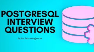 PostgreSQL Development Training with Java Spring Boot, React, Angular Day-1