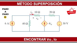 ✅ Problem 4.11 SADIKU ✅ Superposition theorem ✅ Kirchhoff's Current Law ✅ Supermesh ✅ LVK