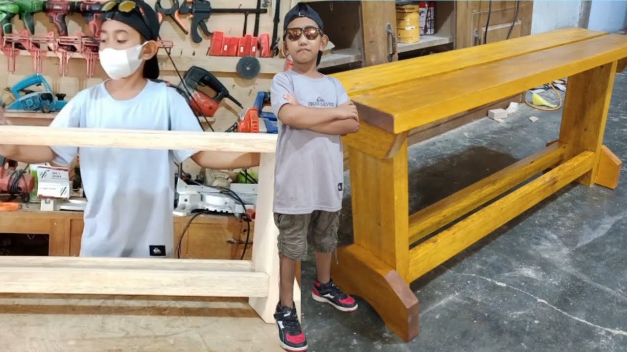Diy Park Bench Youtube