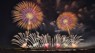 [4k60p]2023利根川大花火大会【フィナーレ】/Tonegawa Fireworks Festival “Finale”～Yamazaki Enka