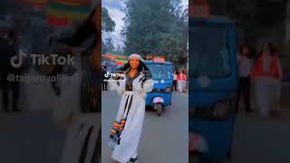 ፅጌ ጥምቀትን በ ጎንደርኛ አልባብስ እና እስክስክታ #shorts #tegal #royal