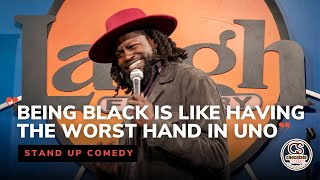 Being Black is Like Having the Worst Hand in Uno - Comedian Blaq Ron - Chocolate Sundaes Standup