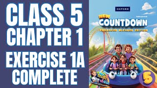 Countdown 5 Exercise 1a Complete | New Third Edition Book 5 | Oxford | Math with Afshan