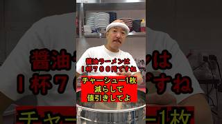 【ラーメンをカスタマイズしてどうしても安く食べたいお客さんと競うラーメン屋の大将】 259 #ラーメン #ラーメン屋 #ラーメン屋の師匠 #師匠 #大将 #お笑い #コント #迷惑客