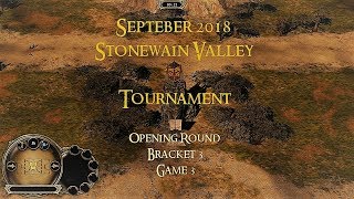 September 2018 RotWK Stonewain Valley Tournament Cast – Opening Round – Bracket 3 – Game 3