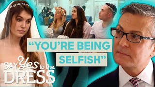 Randy Scolds The Entourage For Fighting! | Say Yes To The Dress