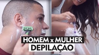 HOMEM X MULHER   DIFERENÇAS NA DEPILAÇÃO