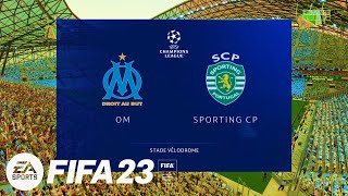 Marseille Vs. Sporting CP - UEFA Champions League 22/23 Matchday 3 | FIFA 23 - Next Gen PC