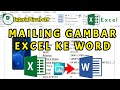 Cara Mail Merge Foto Dari Excel Ke Word