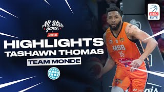 Highlights TaShawn Thomas I All Star Team Monde | 2021 Betclic ELITE