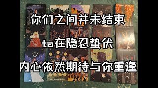 【塔羅牌占卜】整合 | 你們之間並未結束，ta在隱忍蟄伏，內心依然期待與你重逢，ta不願放棄，也不想你放棄