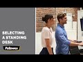 How to Choose a Standing Desk-Fellowes Lotus Sit Full Line