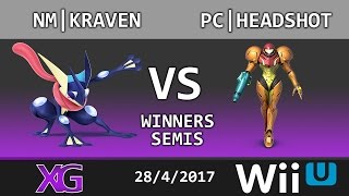 XGBW10 WS: NM|Kraven (Greninja) vs PC|Headshot (Samus)