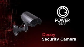 40661: Power Gear Decoy Security Camera - Overview