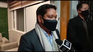 @MeghalayaMonitor .CM Conrad Sangma after receiving reports of border committees on Dec 8