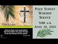 April 10, 2022 - Palm Sunday Worship Service - St. John Lutheran Church (LCMS)